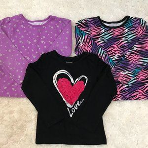 Bundle of 4T Long-Sleeve T-Shirts